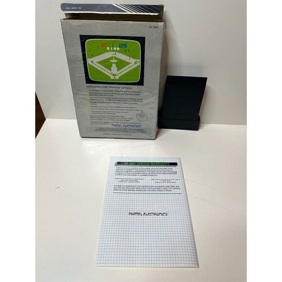 Super Challenge Baseball for Atari VCS 2600 CIB Complete In Box - Picture 2 of 11